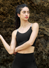 Black Label Signature Life Padded Bra Top